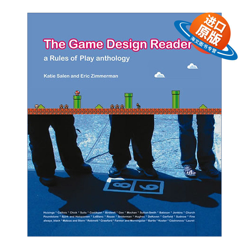 英文原版 The Game Design Reader The MIT Press 游戏设计读本 游戏规则选集 Katie Salen 精装 英文版 进口英语原版书籍
