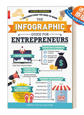 英文原版 The Infographic Guide for Entrepreneurs 图解企业 英文版 进口英语原版书籍