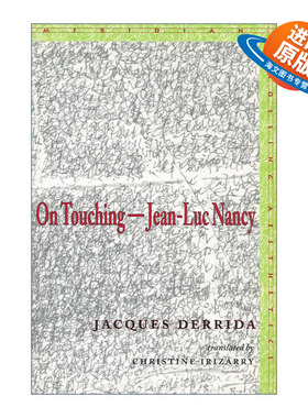 英文原版 On Touching 触觉哲学 雅克·德里达 英文版 进口英语原版书籍