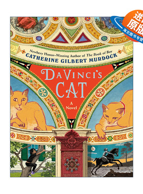 英文原版 Da Vinci's Cat 达·芬奇的猫 纽伯瑞儿童文学奖得主Catherine Gilbert Murdock 英文版 进口英语原版书籍