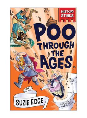 英文原版 History Stinks Poo Through the Ages 臭臭历史 古往今来的便便 儿童科普百科读物 英文版 进口英语原版书籍
