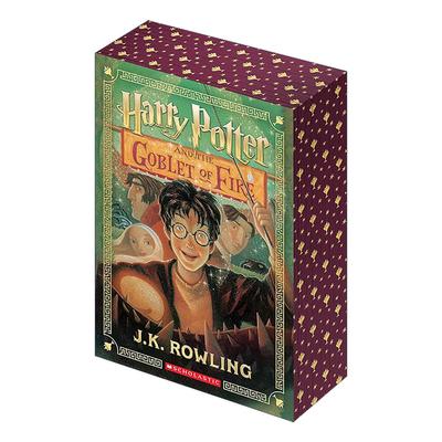英文原版 Harry Potter and The Goblet of Fire 哈利波特与火焰杯 彩边版 英文版 进口英语原版书籍