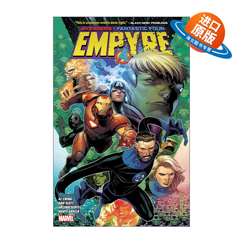 英文原版 Empyre 天命帝国 漫威漫画 Dan Slott 英文版 进口英语原版书籍
