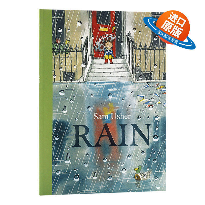 雨水 英文原版 Rain 气候绘本 儿童英语图画故事书 Sam Usher 英文版进口原版书籍