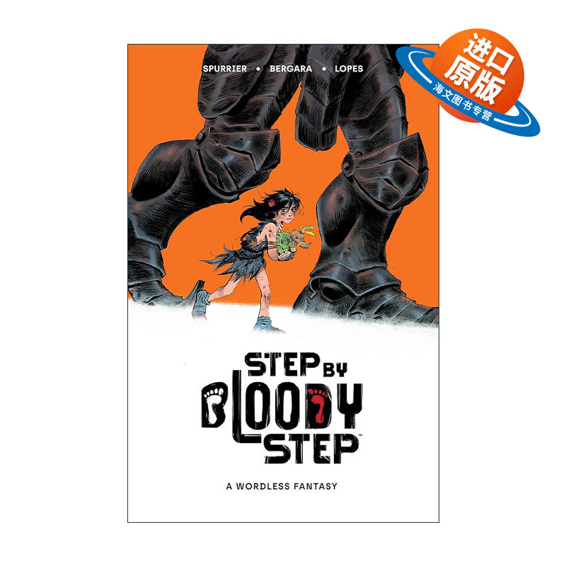 英文原版 Step By Bloody Step 步步滴血 血腥季节 奇幻冒险类图像小说 英文版 进口英语原版书籍