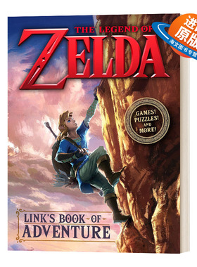 英文原版 精装 Link's Book of Adventure Nintendo 英文版 进口英语原版书籍