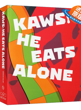 英文原版 KAWS He Eats Alone 布莱恩·唐纳利生涯作品 精装 英文版 进口英语原版书籍