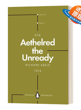 英文原版 Aethelred the Unready Penguin Monarchs 英国君王史 埃塞尔雷德二世 平装 英文版 进口英语原版书籍