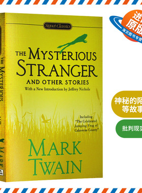 神秘的陌生人等故事集 英文原版 The Mysterious Stranger 王子与贫儿作者 马克吐温 mark twain 英文版进口书籍正版