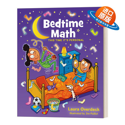 英文原版 Bedtime Math This Time It's Personal 睡前数学2 精装 英文版 进口英语原版书籍