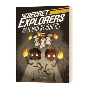 and Explorers The 英文版 Robbers Tomb 探秘者3 英文原版 秘密探险者和盗墓者 儿童外文书 Secret the