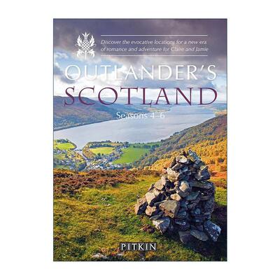 英文原版 Outlander's Scotland Seasons 4-6 古战场传奇 外乡人 20多个苏格兰影视景点旅游指南 英文版 进口英语原版书籍