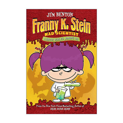 英文原版 Lunch Walks Among Us 科学小超人弗兰妮系列1 英文版 进口英语原版书籍