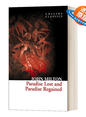 英文原版 Paradise Lost and Paradise Regained 失乐园和复乐园 Collins Classics 柯林斯经典系列 英文版 进口英语原版书籍