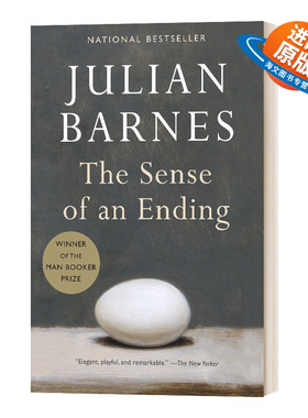英文原版小说 The Sense of an Ending Julian Barne 终结的感觉 朱利安·巴恩斯 英文版 进口英语原版书籍