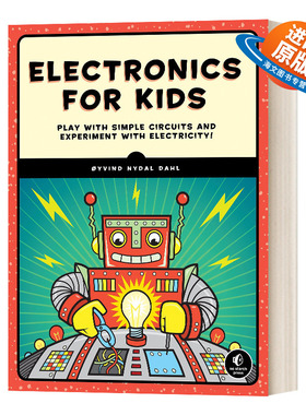 英文原版 Electronics for Kids 孩子们的电子产品 玩简单的电路 用电流做实验 英文版 进口英语原版书籍儿童外文书