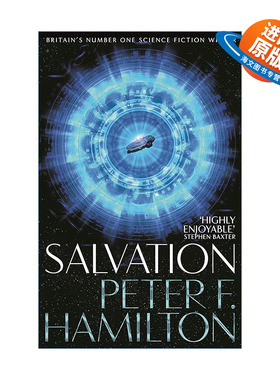 英文原版 Salvation 未来救赎1 科幻小说 爱 死亡和机器人作者彼得·汉密尔顿 Peter F. Hamilton 英文版 进口英语原版书籍