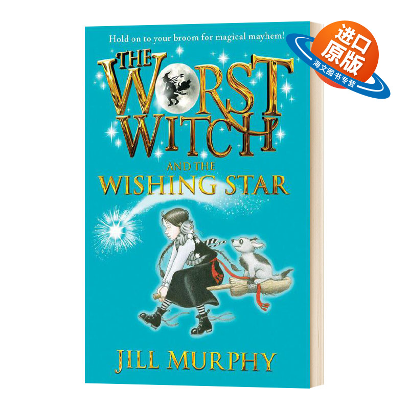 英文原版 The Worst Witch and the Wishing Star 坏女巫魔法学校7 女巫学校故事系列 英文版儿童外文书