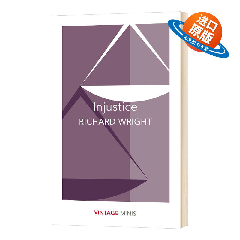 英文原版 Vintage Minis 小彩虹系列：不公平 Richard Wright 理查德·赖特 Injustice 文学经典