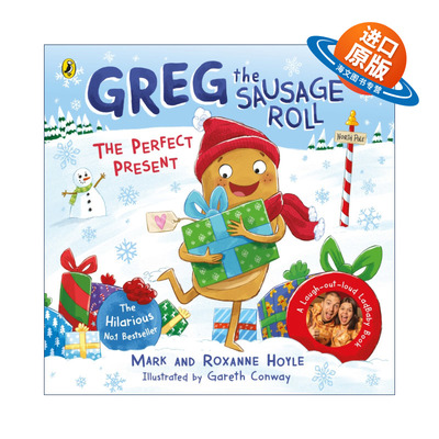 英文原版 Greg the Sausage Roll The Perfect Present 香肠卷格雷格 完美的礼物 育儿网红LadBaby绘本 英文版 进口英语原版书籍