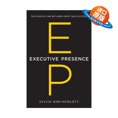 英文原版 Executive Presence 让世界看见你 为什么有些人怀才不遇，他却脱颖而出 精装 英文版 进口英语原版书籍