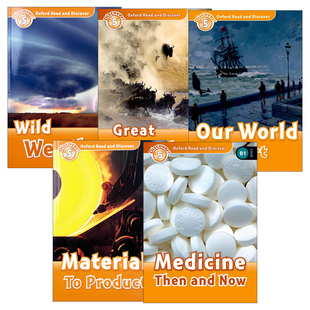 英文原版 Oxford Read and Discover Level 5 牛津阅读与探索发现5级别5册 少儿英语科普绘本读物 英文版 进口英语原版书籍