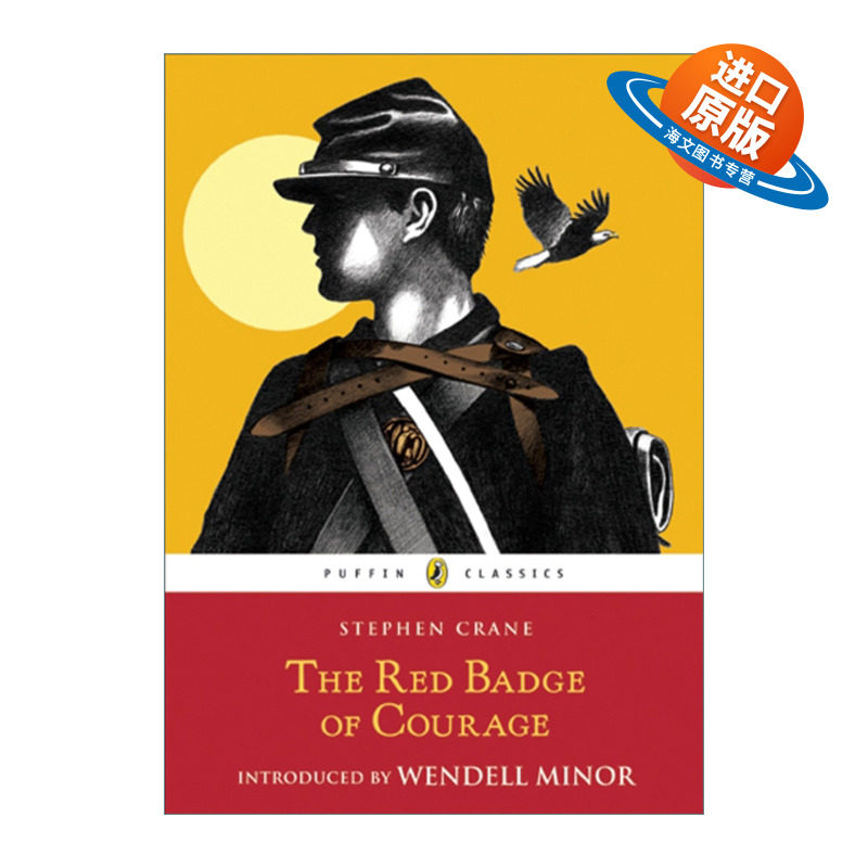 英文原版 The Red Badge of Courage 红色勇气勋章 Puffin儿童经典系列 英文版 进口英语原版书籍