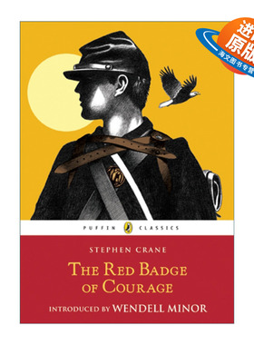 英文原版 The Red Badge of Courage 红色勇气勋章 Puffin儿童经典系列 英文版 进口英语原版书籍