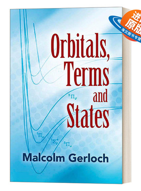 英文原版 Orbitals  Terms and States 轨道 术语和状态 Dover化学系列 英文版 进口英语原版书籍