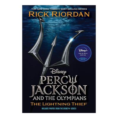 英文原版 Percy Jackson and the Olympians Book One 波西杰克逊与奥林匹斯1 神火之盗 迪士尼影视版 英文版 进口英语原版书籍
