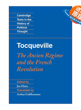 英文原版 Tocqueville The Ancien Régime and the French Revolution 托克维尔 旧制度与大革命 英文版 进口英语原版书籍