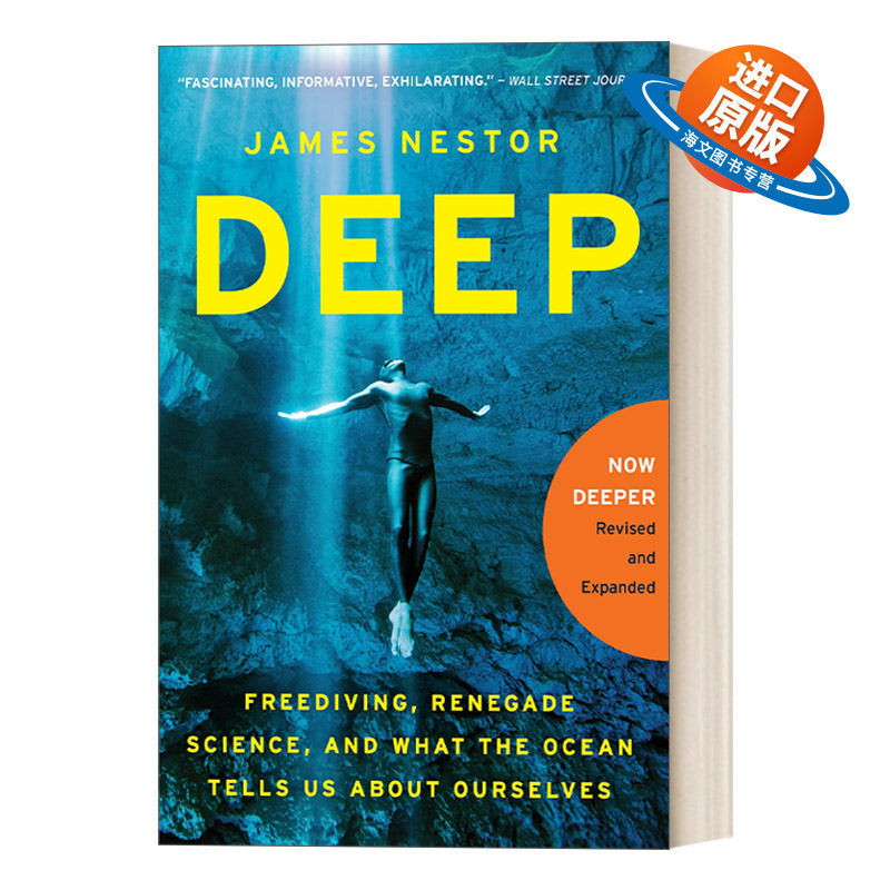 英文原版 Deep 潜入深海 自由潜水叛逆科学和海洋带给我们的世界 英文版 进口英语原版书籍