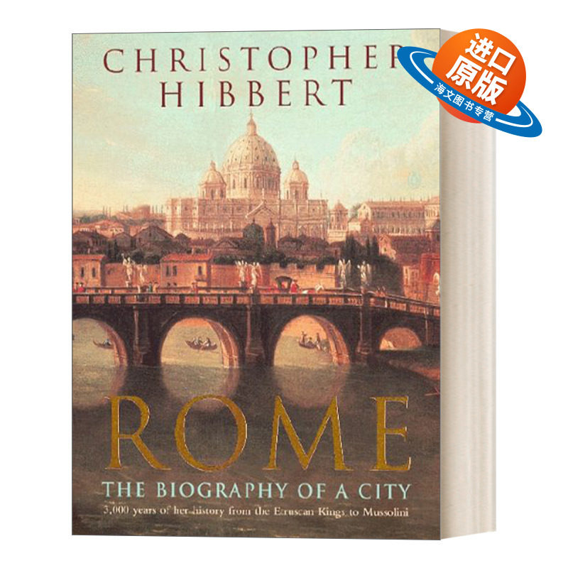 英文原版 Rome 罗马 一座城市的兴衰史 克里斯托弗·希伯特 英文版 进口英语原版书籍