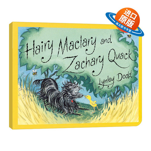 英文原版 Hairy Maclary And Zachary Quack 毛毛狗和小鸭子 新西兰作家Lynley Dodd经典儿童绘本 英文版 进口英语原版书籍