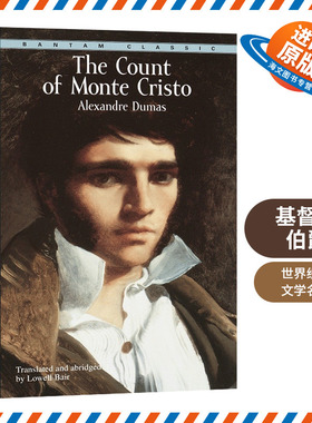 基督山伯爵 英文原版 The Count of Monte Cristo 大仲马名著小说 世界经典文学名著 英文版进口原版英语书籍