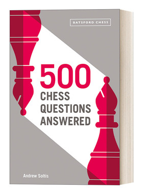 英文原版 500 Chess Questions Answered 象棋五百问 国际象棋入门 英文版 进口英语原版书籍