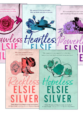 英文原版 Chestnut Springs系列1-5册 浪漫爱情小说 完美/无情/无力/轻率/无望 Elsie Silver 英文版 进口英语原版书籍