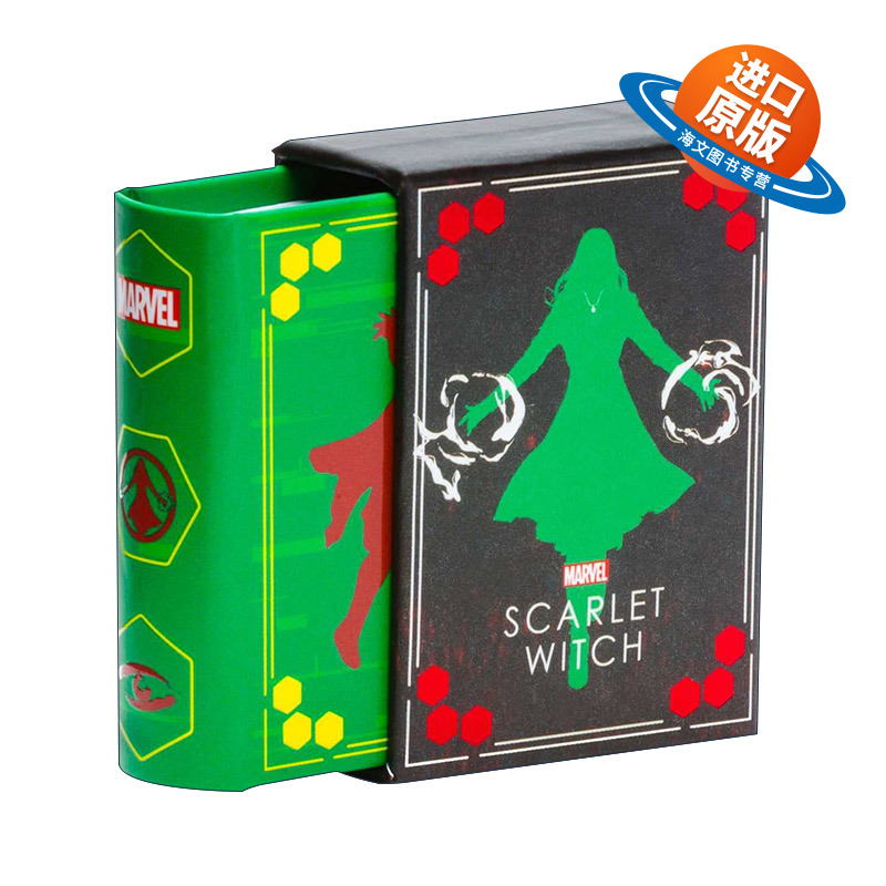 英文原版 Marvel the Tiny Book of Scarlet Witch and Vision 漫威 幻视与绯红女巫 精装迷你小书 英文版 进口英语原版书籍