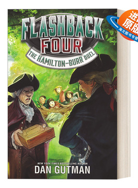 英文原版 Flashback Four 4 The Hamilton-Burr Duel 闪回四部曲4 伯尔 汉密尔顿决斗 英文版 进口英语原版书籍