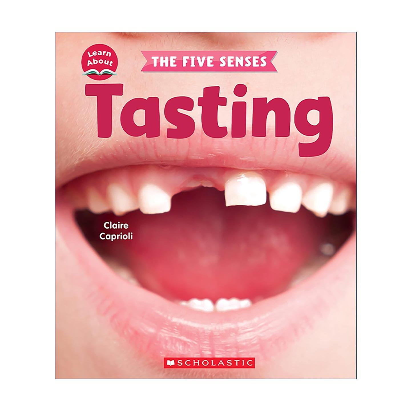 英文原版 Tasting 学习关于尝 感官系列 科普绘本 英文版 进口英语原版书籍