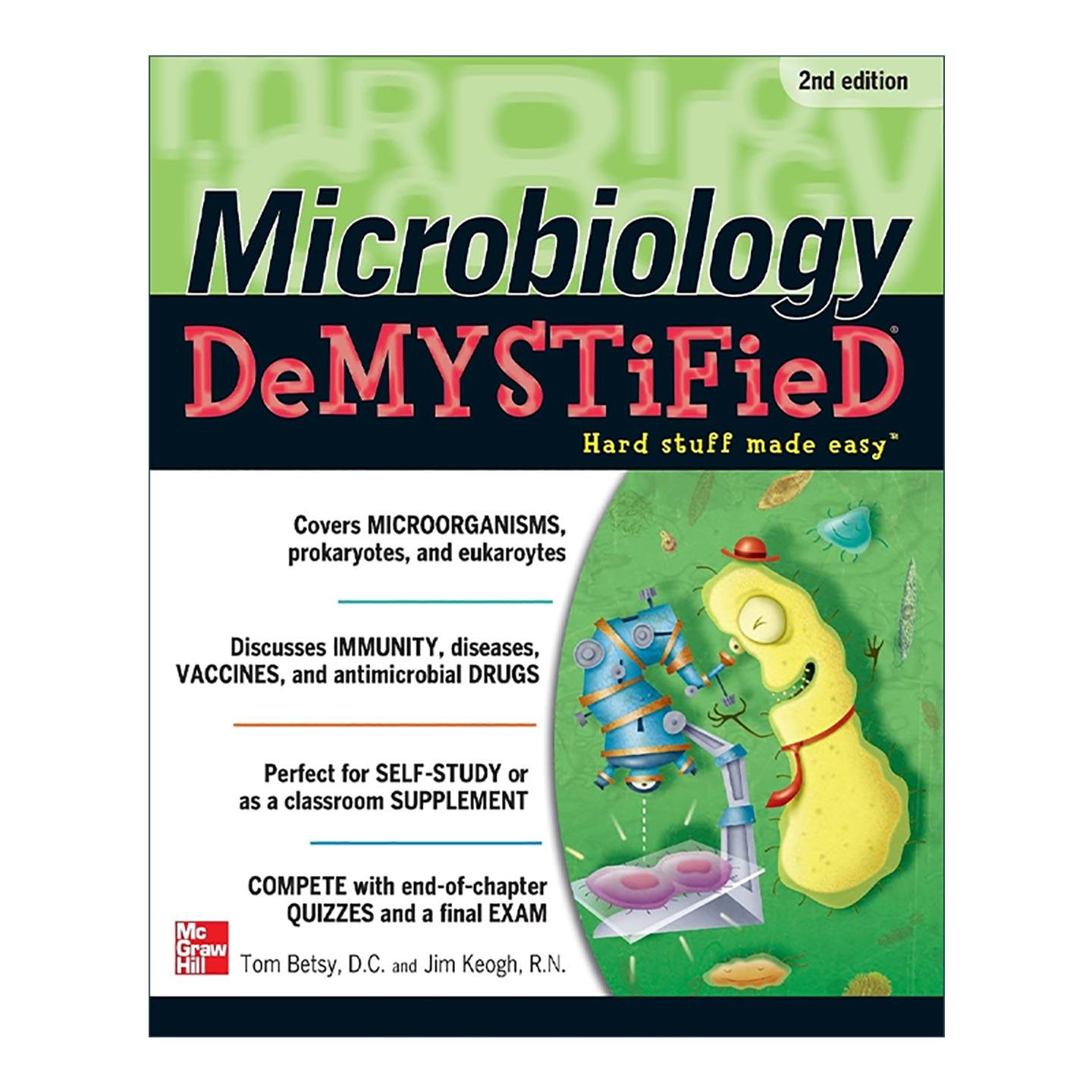 英文原版 Microbiology Demystified 微生物学 自学向导系列 第2版 英文版 进口英语原版书籍