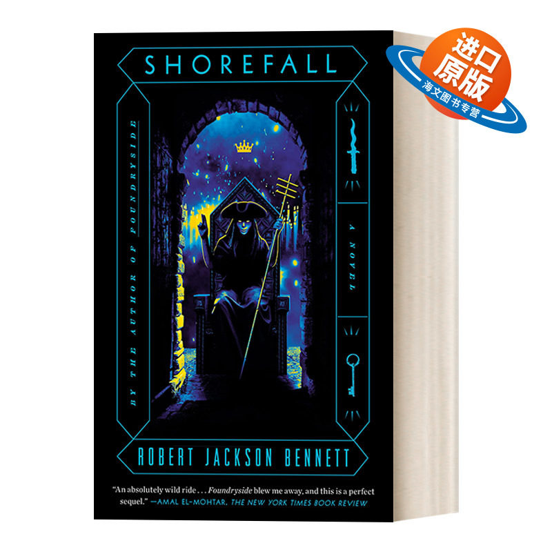 英文原版 Shorefall The Founders Trilogy 2 铭印之子三部曲2 岸落之夜 奇幻小说 Robert Jackson Bennett 精装 英文版 进口书