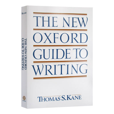 英文原版 The New Oxford Guide to Writing 新牛津写作指南 英文版 进口英语原版书籍