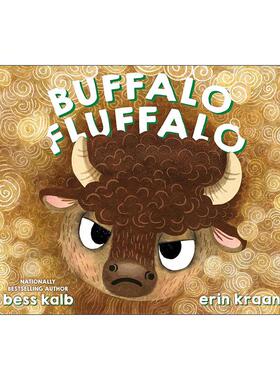 英文原版 Buffalo Fluffalo 水牛绒牛 儿童精装绘本 价值观培养 Erin Kraan插画 英文版 进口英语原版书籍