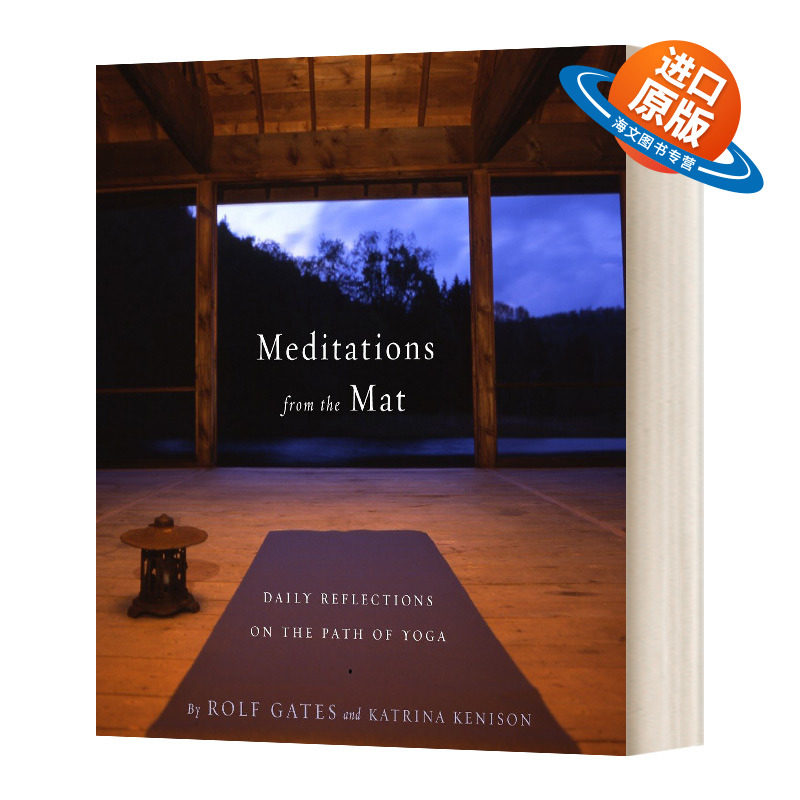 英文原版 Meditations from the Mat 垫子上的冥想 瑜伽道路上的每日反思 英文版 进口英语原版书籍