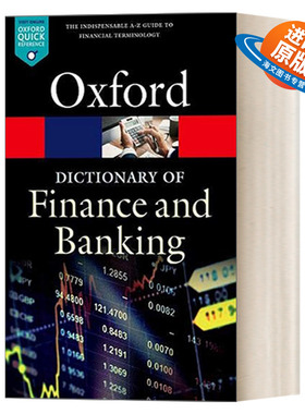 英文原版 A Dictionary of Finance and Banking 牛津金融和银行词典 英文版 进口英语原版书籍