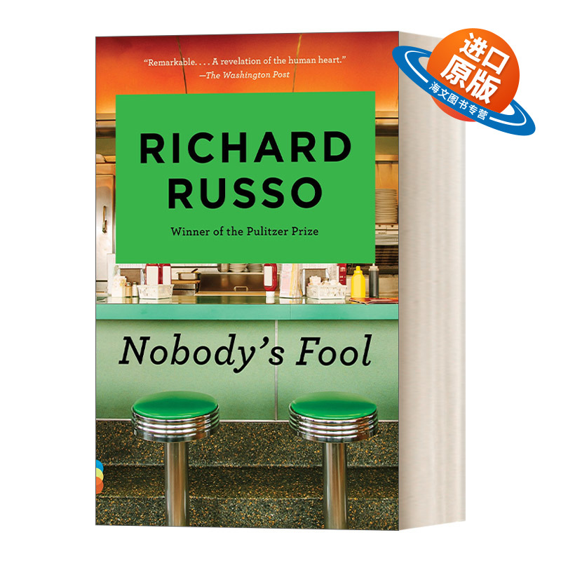 英文原版小说 Nobody's Fool Vintage Contemporaries 愚人沙利 普利策奖获得者Richard Russo 英文版 进口英语原版书籍