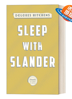英文原版 Sleep With Slander 与诽谤同眠 美国文库 侦探推理小说 Dolores Hitchens 英文版 进口英语原版书籍