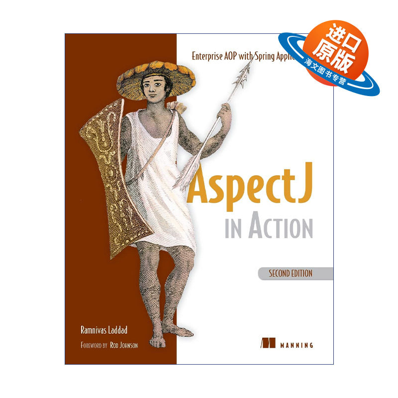 英文原版 AspectJ in Action Aspectj实战 编程入门 Java语言的扩展 英文版 进口英语原版书籍