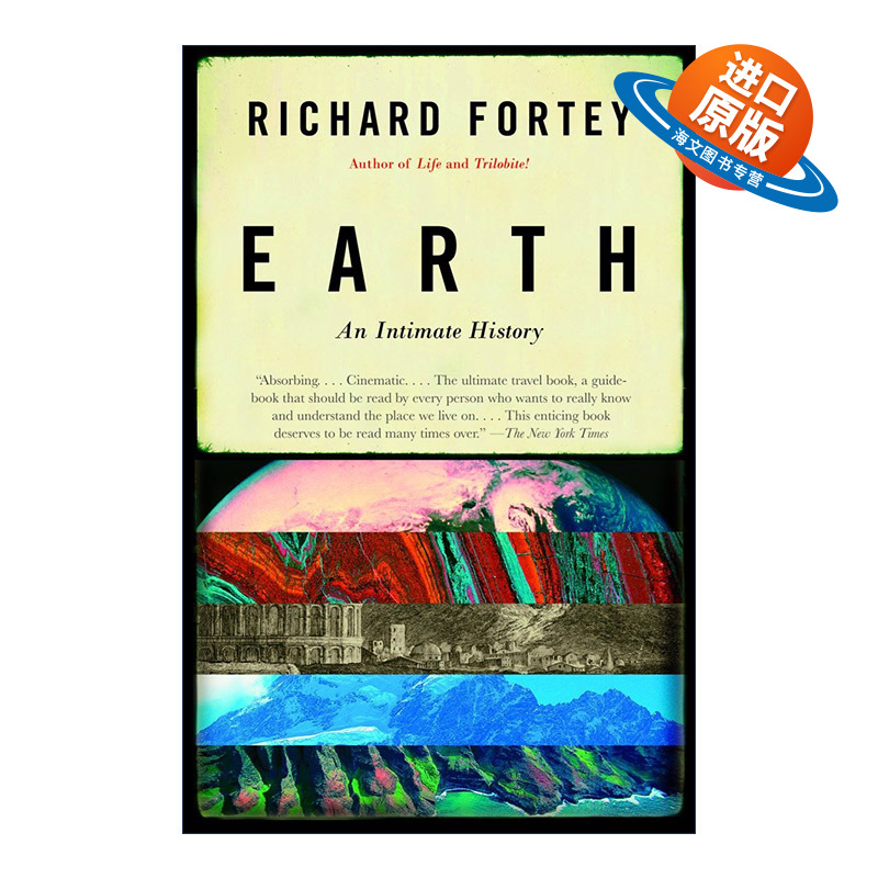 英文原版 Earth 地球简史 生命简史作者Richard Fortey理查德·福提 英文版 进口英语原版书籍
